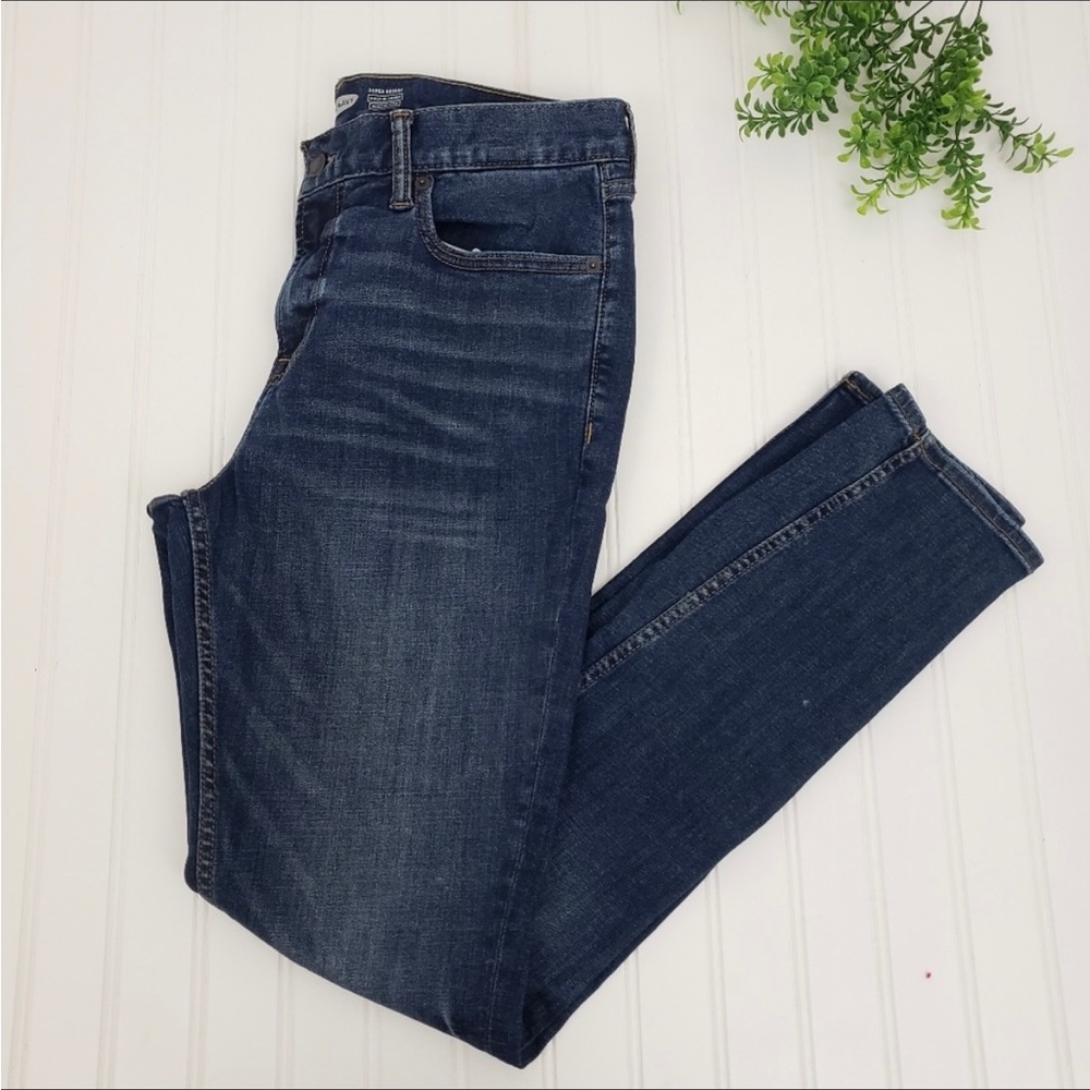 Old Navy Jeans Super Skinny Built In Flex Jeans size 34 x 34 Comfy